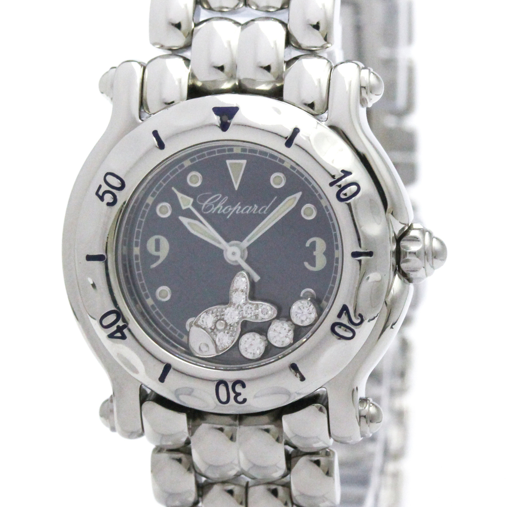 CHOPARD Happy Sport Quartz MOP Steel Quartz Ladies Watch 27/8926 Polished